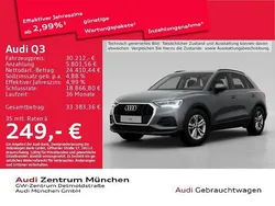 Nanograu metallic Gebraucht 2022 Audi Q3 Comfort SUV | 29.373 € (Guter Preis)
