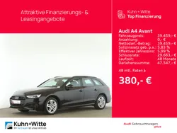 Mythosschwarz metallic Gebraucht 2024 Audi A4 Advanced Plus Kombi | 43.625 € (Teuer)