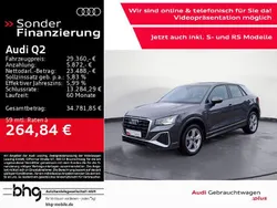 Daytonagrau perleffekt Gebraucht 2023 Audi Q2 S-Line SUV | 29.360 € (Fairer Preis)