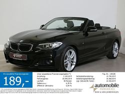 Saphirschwarz met. Gebraucht 2015 BMW 220 M Sport Cabrio | 20.340 € (Fairer Preis)