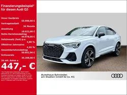 Weiss Neu 2025 Audi Q3 Sportback S-Line SUV | 55.900 € (Teuer)