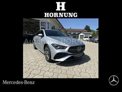 Metalliclack hightechsilber Gebraucht 2024 Mercedes CLA250e Shooting Brake AMG Kombi | 37.890 € (Etwas zu teuer)