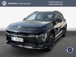 Abyss black Gebraucht 2025 Hyundai Kona N Line SUV | 37.750 € (Fairer Preis)