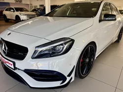 Zirrusweiß Gebraucht 2018 Mercedes A45 AMG AMG Limousine | 30.990 € (Fairer Preis)