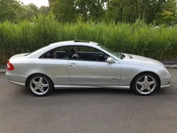 Silber Gebraucht 2004 Mercedes CLK500 Avantgarde Coupé | 13.900 € (Etwas zu teuer)