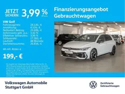 Pure white Gebraucht 2024 VW Golf VIII R-line Limousine | 28.130 € (Fairer Preis)