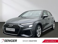 Grau Gebraucht 2022 Audi A3 Sportback S-Line Kleinwagen | 27.880 € (Etwas zu teuer)