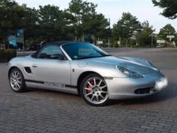 Silber Gebraucht 2003 Porsche 986 Boxster Cabrio | 23.480 €