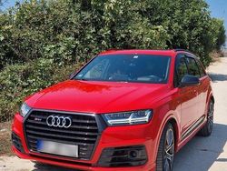 Rot Gebraucht 2017 Audi SQ7 Sport SUV | 51.100 € (Teuer)