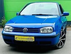 Blau Gebraucht 2000 VW Golf Cabriolet Cabrio | 2.390 € (Fairer Preis)
