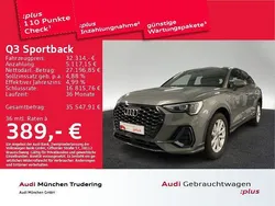 Chronosgrau metallic Gebraucht 2022 Audi Q3 Sportback Ambiente SUV | 32.314 € (Guter Preis)