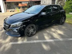 Schwarz Gebraucht 2017 Mercedes A180 AMG line Limousine | 17.800 € (Etwas zu teuer)