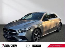 Lack mountaingrau Gebraucht 2021 Mercedes A250 AMG Limousine | 30.380 € (Fairer Preis)