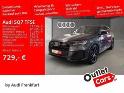 Daytonagrau perleffekt Gebraucht 2021 Audi SQ7 Ambiente SUV | 63.950 € (Fairer Preis)