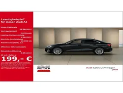 Schwarz Gebraucht 2024 Audi A3 Advanced Limousine | 29.580 € (Fairer Preis)