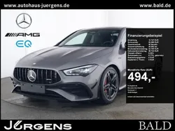 Grau metalliclack mountaingrau Gebraucht 2024 Mercedes CLA35 AMG AMG Coupé | 52.490 € (Etwas zu teuer)