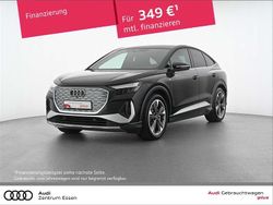 Schwarz Gebraucht 2022 Audi Q4 Sportback e-tron S-Line SUV | 30.880 € (Guter Preis)