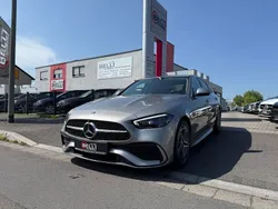 Silber Gebraucht 2022 Mercedes C220 AMG line Limousine | 39.950 € (Teuer)