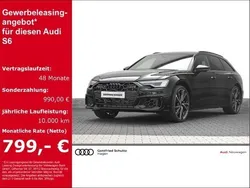 Mythosschwarz metallic Neu 2025 Audi S6 Comfort Kombi | 89.790 € (Guter Preis)