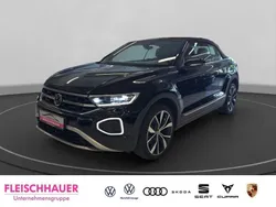 Schwarz Gebraucht 2022 VW T-Roc Cabriolet Style Cabrio | 24.980 € (Fairer Preis)