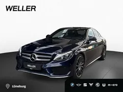 Cavansitblau (blau) Gebraucht 2018 Mercedes C300 Sport Limousine | 27.990 € (Fairer Preis)
