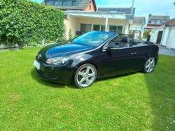 Schwarz Gebraucht 2012 VW Golf Cabriolet Cabrio | 9.600 € (Teuer)