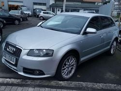 Lichtsilber metallic Gebraucht 2008 Audi A3 Sportback S-Line Kleinwagen | 4.499 € (Guter Preis)