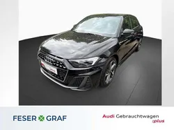 Mythosschwarz metallic Gebraucht 2024 Audi A1 S-Line Kleinwagen | 24.980 € (Guter Preis)