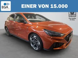 Orange metallic Neu 2024 Hyundai i30 N Line Limousine | 27.990 € (Fairer Preis)