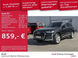 Schwarz Gebraucht 2023 Audi Q7 S-Line SUV | 70.189 € (Superpreis)