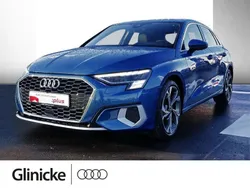 Blau Gebraucht 2022 Audi A3 Sportback Advanced Limousine | 29.990 € (Fairer Preis)