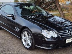 Obsidianschwarz metallic Gebraucht 2007 Mercedes SL500 AMG Cabrio | 43.530 €
