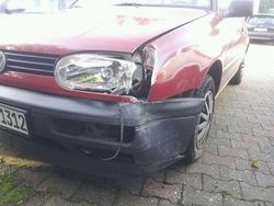 Rot Gebraucht 1992 VW Golf III Kleinwagen | 400 €