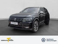 Schwarz Gebraucht 2021 VW Tiguan Allspace R-line SUV | 31.480 € (Guter Preis)