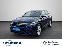 Atlantic blue metallic Gebraucht 2024 VW Tiguan Allspace Life SUV | 34.960 € (Guter Preis)