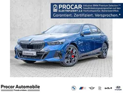 Blau Gebraucht 2023 BMW 550e M Sport Limousine | 67.490 € (Teuer)