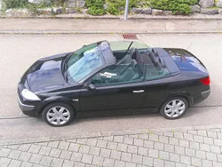 Schwarz met Gebraucht 2006 Renault Mégane Cabriolet Cabrio | 1.850 € (Superpreis)