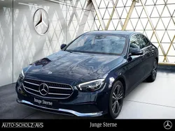 Metalliclack nautikblau Gebraucht 2022 Mercedes E450 Exclusive Limousine | 48.580 € (Fairer Preis)
