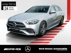 Metalliclack hightechsilber Gebraucht 2025 Mercedes C220 AMG Kombi | 43.490 € (Etwas zu teuer)