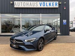 Blau Gebraucht 2022 Mercedes CLA250e AMG Limousine | 29.990 € (Fairer Preis)