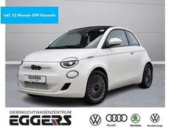 Weiß Gebraucht 2022 Fiat 500e Icon Cabrio | 22.949 € (Fairer Preis)