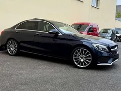 Cavansitblau metalliclack Gebraucht 2014 Mercedes C250 AMG line Limousine | 18.990 € (Etwas zu teuer)