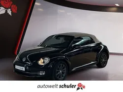 Deep black perleffekt (metallic) Gebraucht 2015 VW Beetle CLUB Cabrio | 18.880 € (Fairer Preis)