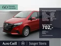 Hyazinthrot metallic Gebraucht 2024 Mercedes EQV300 Van / Kleinbus | 59.440 €