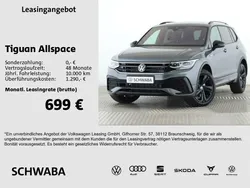 Platinum grey metallic Gebraucht 2024 VW Tiguan Allspace R-line SUV | 50.699 € (Teuer)