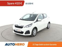 Weiß Gebraucht 2016 Peugeot 108 Active Kleinwagen | 7.720 € (Fairer Preis)