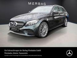 Smaragdgrün Gebraucht 2018 Mercedes C200 AMG line Kombi | 28.680 € (Teuer)