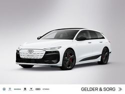 Weiß (gletscherweiß metallic) Gebraucht 2025 Audi A6 e-tron S-Line Kombi | 79.881 € (Fairer Preis)