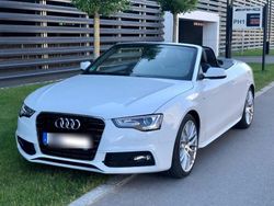Weiß Gebraucht 2016 Audi A5 Cabriolet S-Line Cabrio | 21.490 € (Etwas zu teuer)