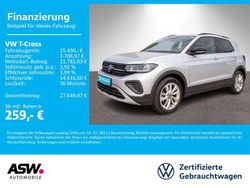 Reflexsilber metallic Gebraucht 2025 VW T-Cross Goal SUV | 25.490 € (Guter Preis)